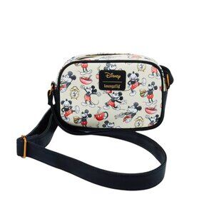 Loungefly Disney Mickey Mouse Poses Crossbody Bag